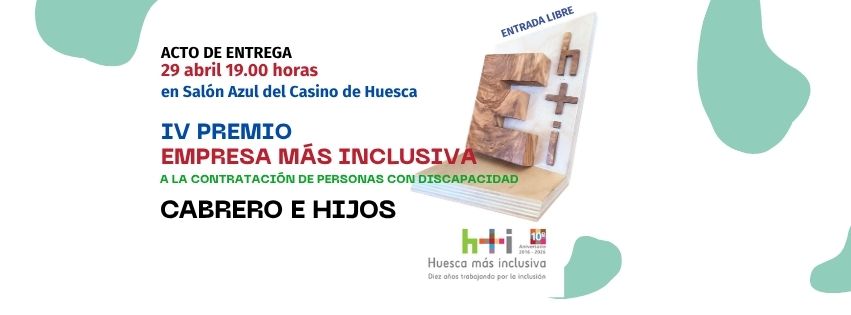 ESTUDIO SOBRE LA EVOLUCIÓN DEL EMPLEO DE PERSONAS CON DISCAPACIDAD EN LA PROVINCIA DE HUESCA 600 x 400 px Sitio web